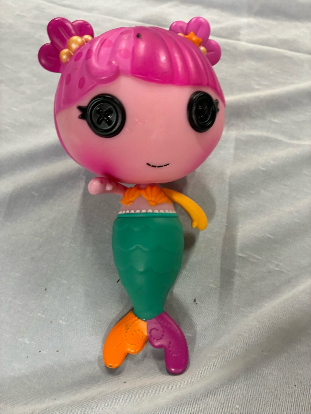 Lalaloopsy Littles Doll - Mermaid Tadpole - No Accessories
- Play wear